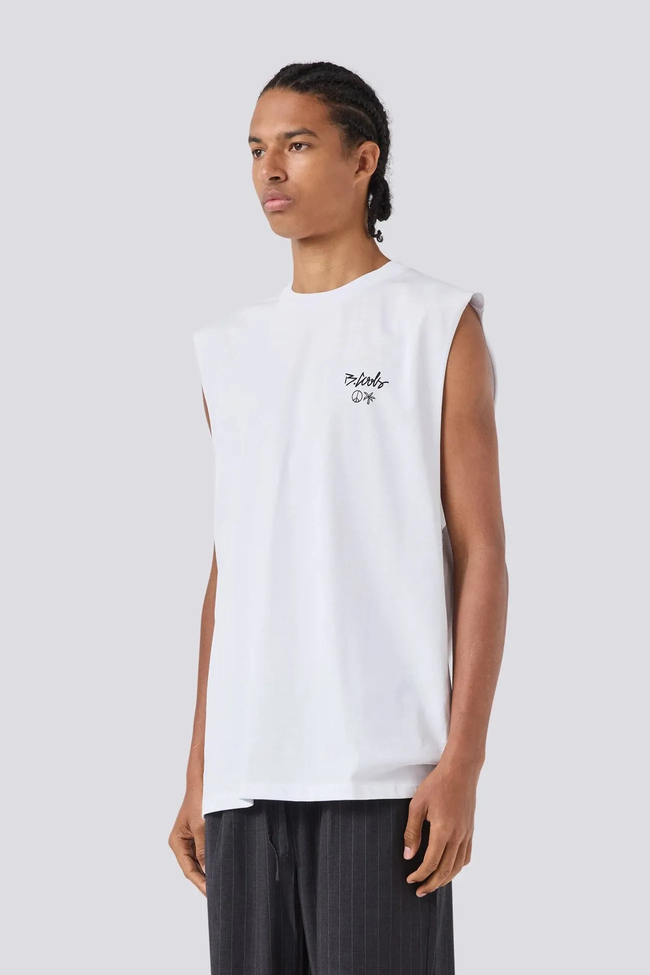 YC Muscle White Noise Reduced Zipper