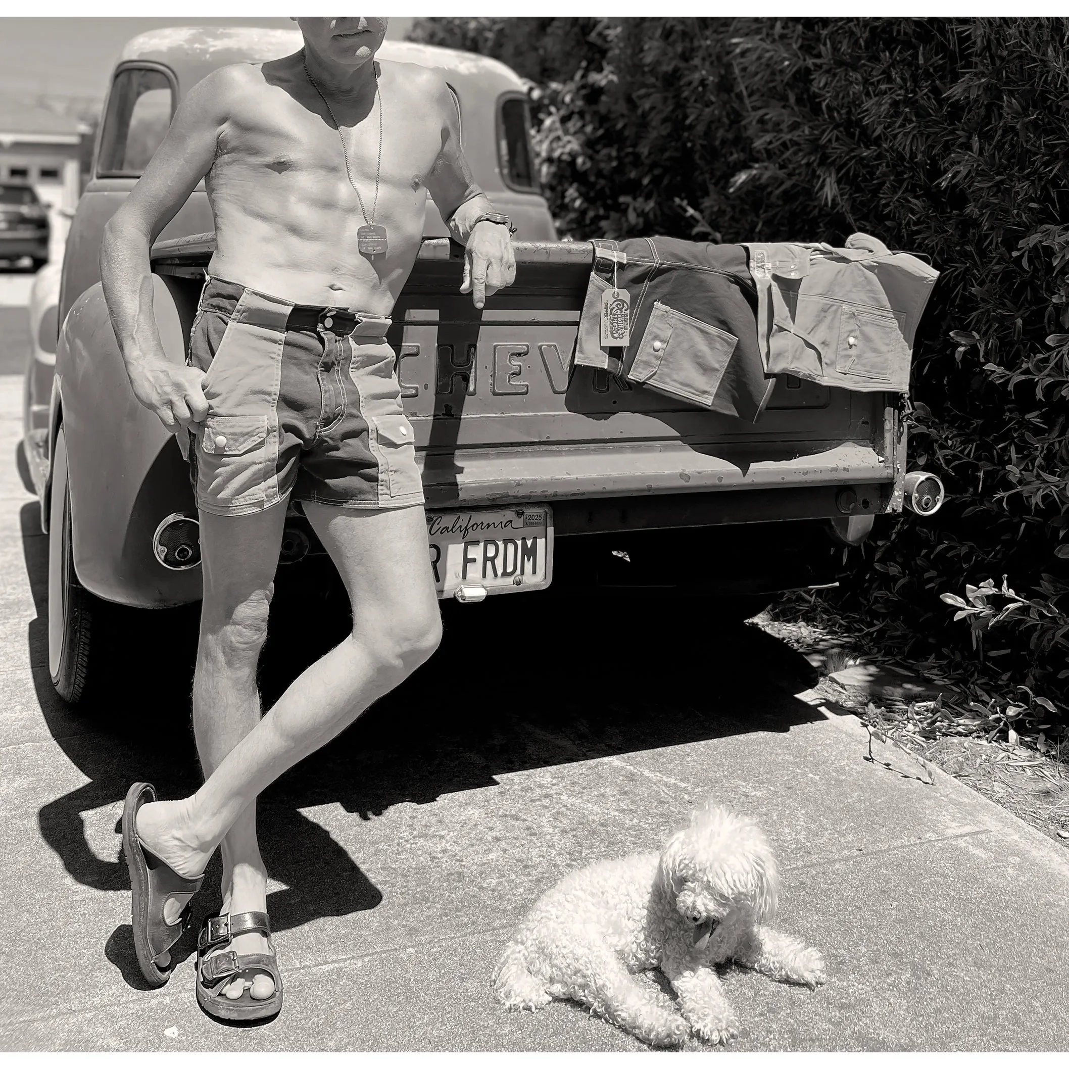 Clean Aesthetic Manureva Deck Shorts "Cooper Ed." - Cerise Tutti Frutti