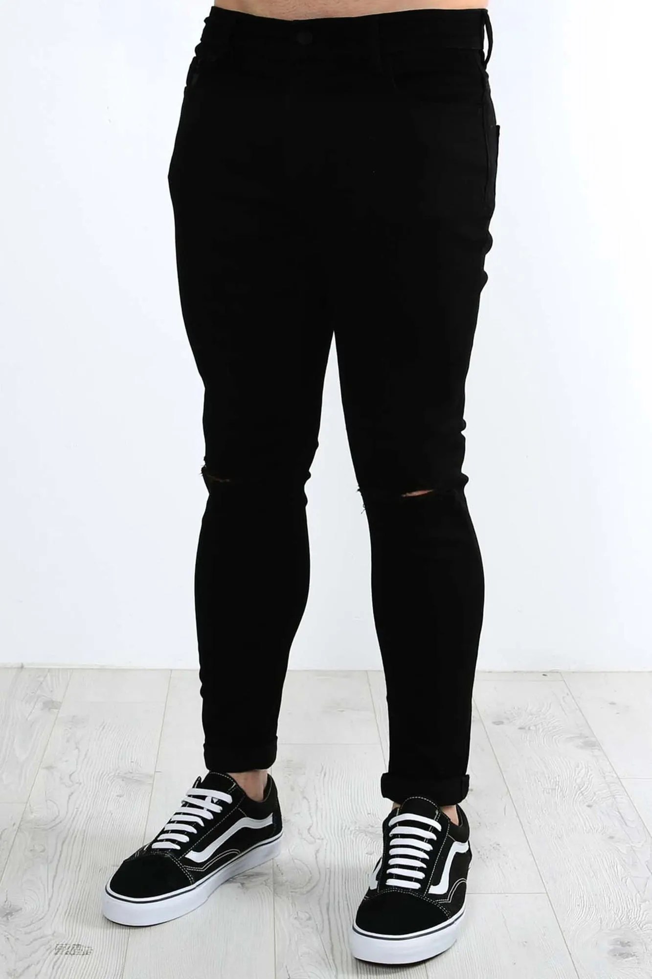 Z-Roller Jean Delta Black Destroy Core Flex