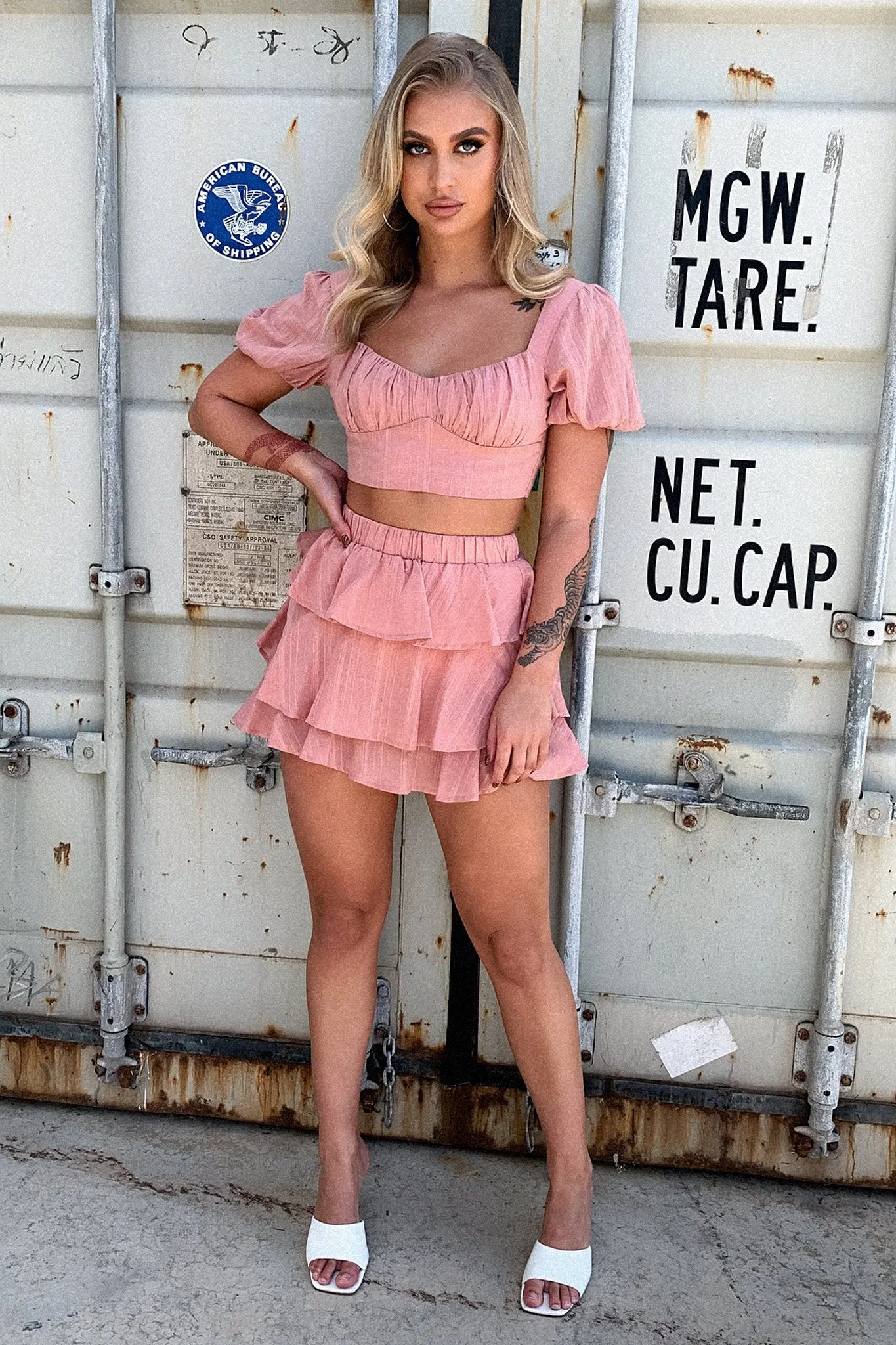 Light Moodboard Zayn Skirt - Blush