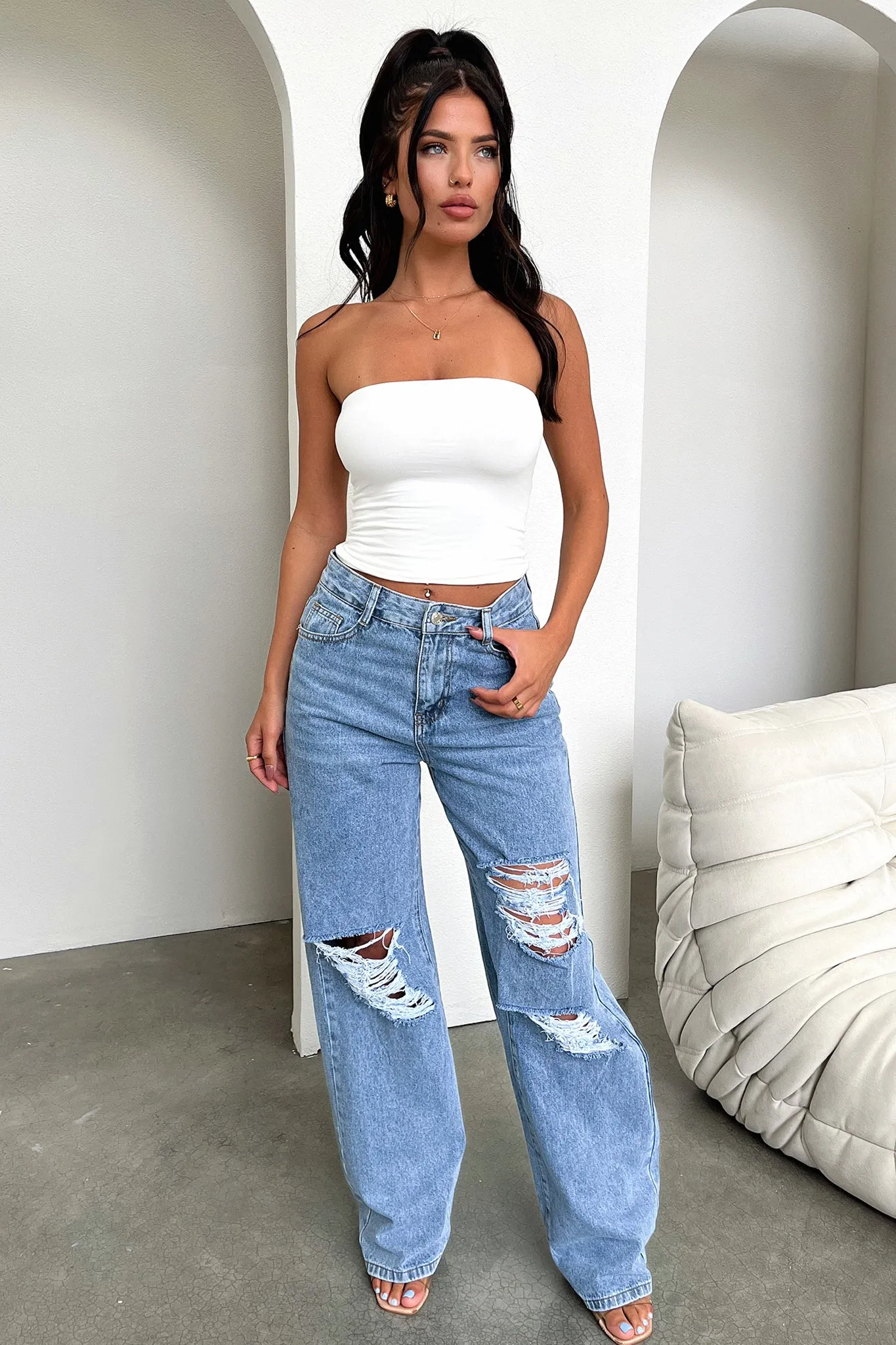Performance Support Zeder Jeans - Blue