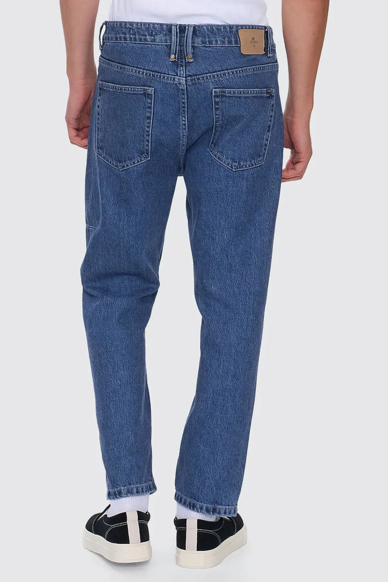 Unchopped Denim Jean Vintage Rinse Blue Lightweight Feel