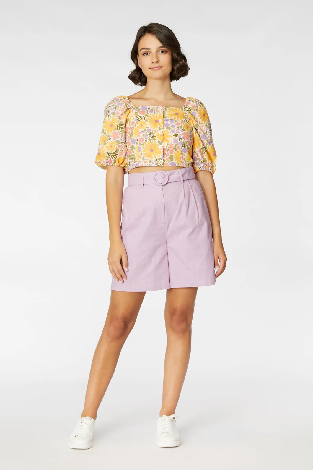 Magnolia Shorts UVProtectiveLayer Hidden Zip Pockets