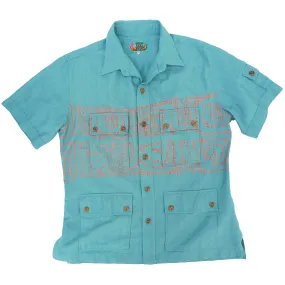 Upa Upa Shirt - Aqua Pullover Design