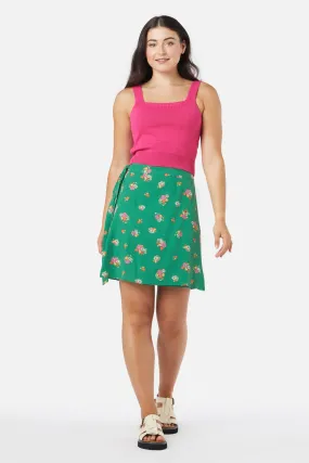 Comfortable Fit Wear Body Movement Ziva Floral Mini Skirt